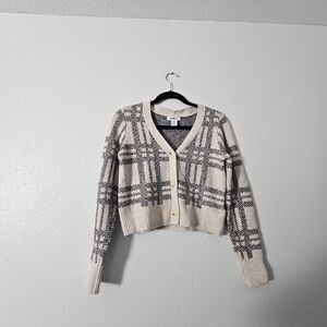 Womens William Rast Button Up Cardigan Sweater Sz S